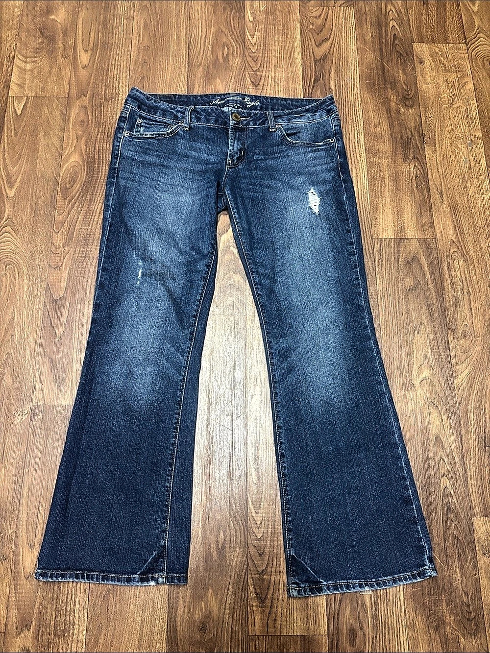 American Eagle Women's Flare Jeans in Blue